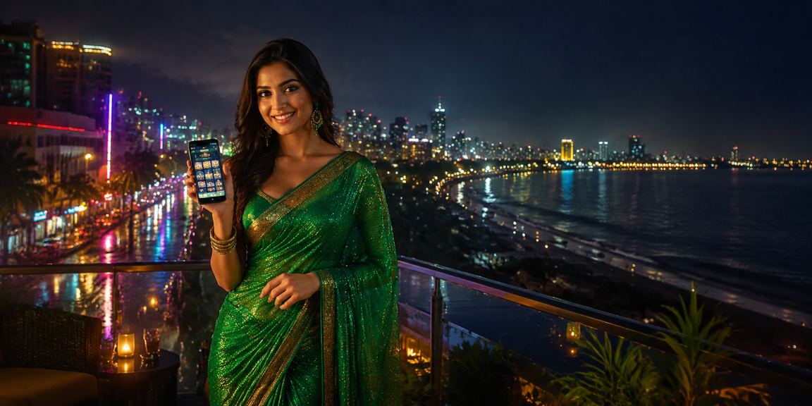 Mobile user playing casino games in Mumbai